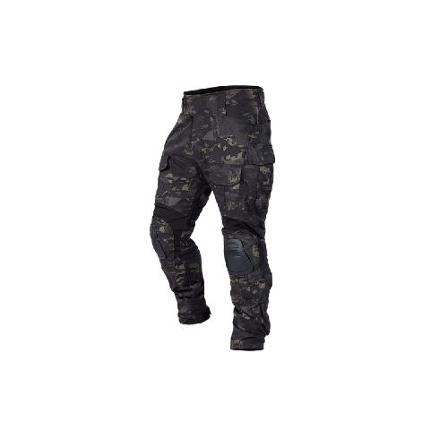 Pantalón G3 COMBAT Antidesgarro - - Multicam Black — Aventureros