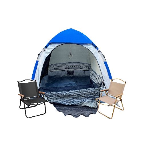 Carpa para 2 personas + 2 sillas plegables — Aventureros