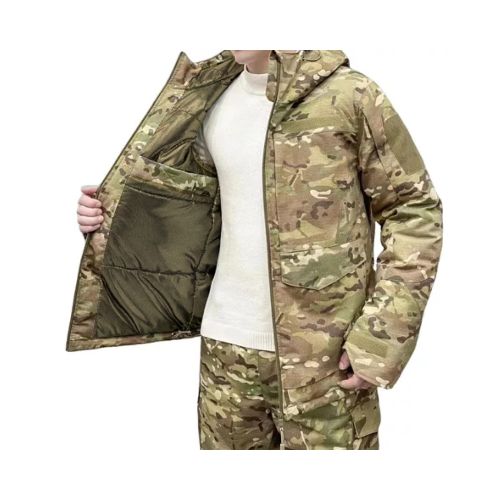 Campera táctica G8 - interior capitoneado - Multicam — Aventureros