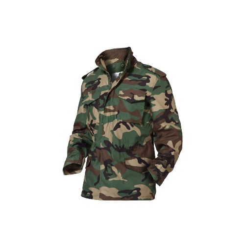 Campera M-65 con forro térmico - Woodland — Aventureros