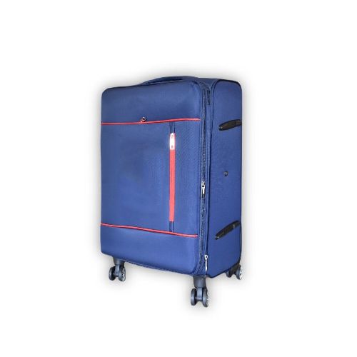 Valija grande 28” en tela - Azul — Aventureros