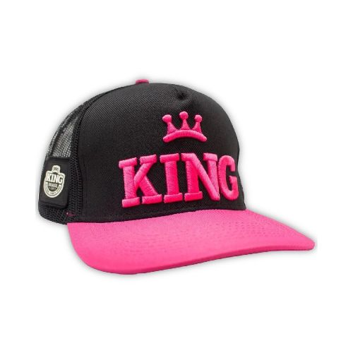 Gorro de visera KING Brasil - Fucsia — Aventureros