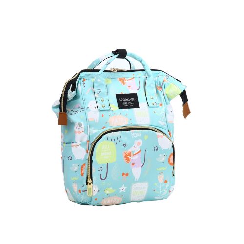 Bolso mochila maternal - Aqua — Aventureros