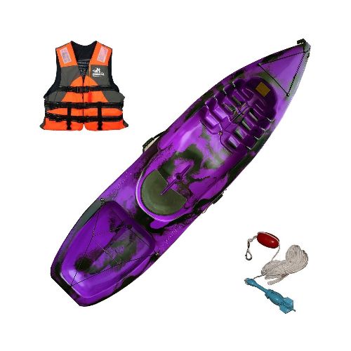 Kayak Caiaker Pinguim - Camo Violeta — Aventureros