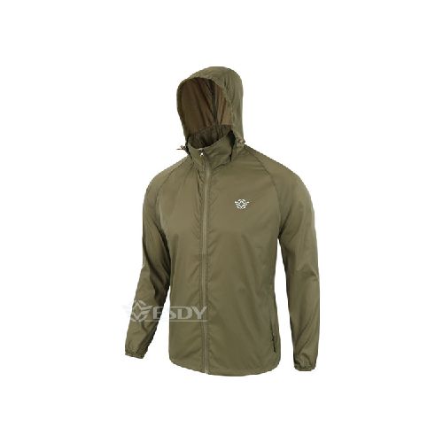 Campera de nylon súper liviana - Verde — Aventureros