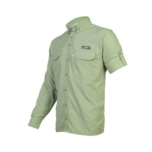 Camisa Antares con protección UV - King brasil - Verde claro — Aventureros