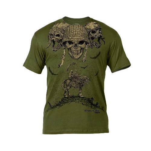 Remera con diseño militar - Ghosts of War — Aventureros