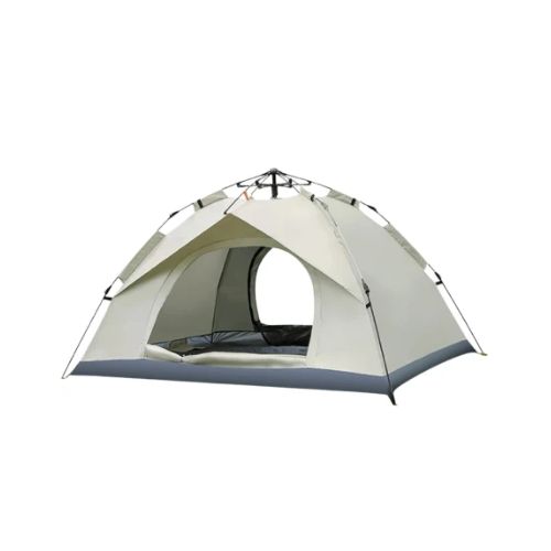 Carpa automática 2 personas - Crema — Aventureros