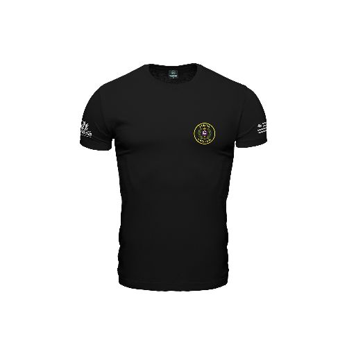 Remera manga corta Policía Nacional - Negro — Aventureros