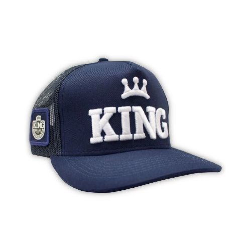 Gorro de visera KING Brasil - Azul — Aventureros