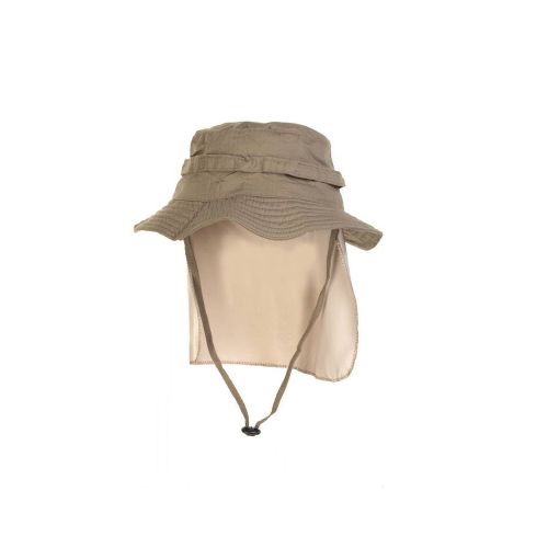 Sombrero Capelina de pescador con cubre nuca Protección UV50+ - Fox Boy - Caqui — Aventureros