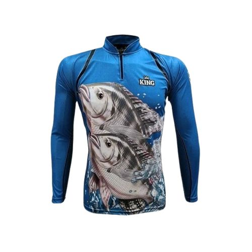 Remera de pesca con protección UV50+ KING BRASIL - KFF645 — Aventureros