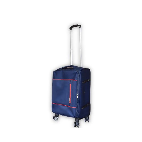 Valija chica 20” carry on en tela - Azul — Aventureros