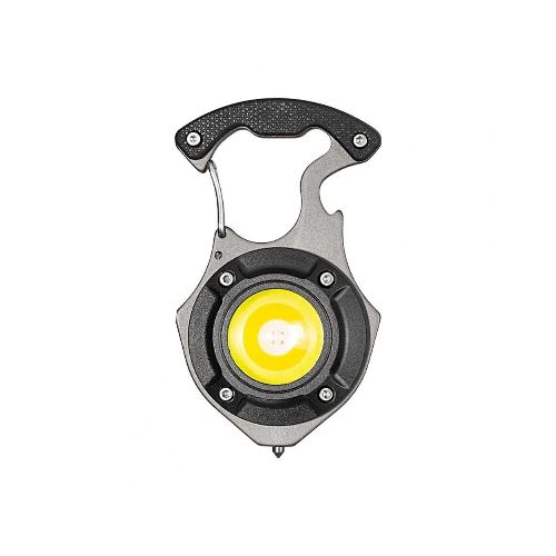 Mini linterna LED multifuncional 4 en 1 - Negro — Aventureros