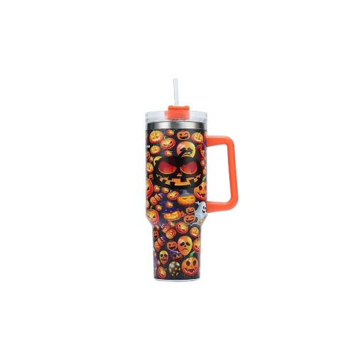 Vaso termico tipo quencher halloween - Negro — Aventureros