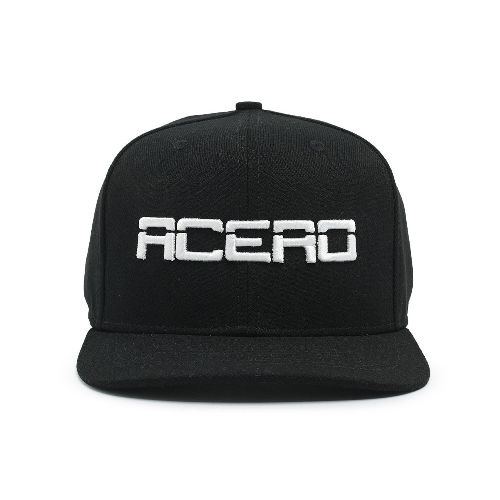 Gorro de visera recta - Acero - Blanco — Aventureros