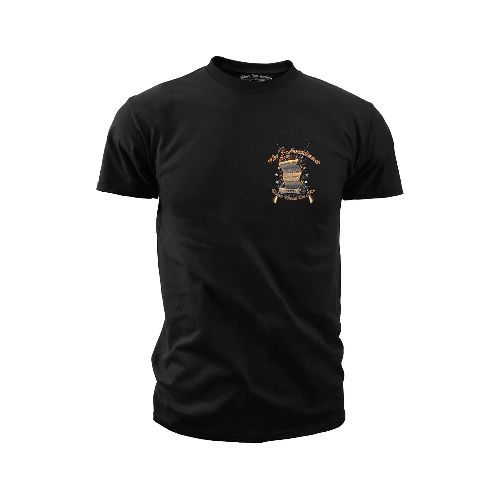 Remera con diseño militar - Black Ink - Don't Tread on Me 2nd Amendment — Aventureros