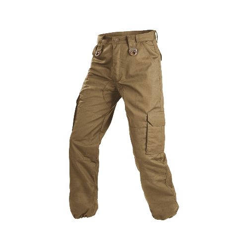 Pantalón táctico 7 bolsillos con puño ajustable - Caqui — Aventureros