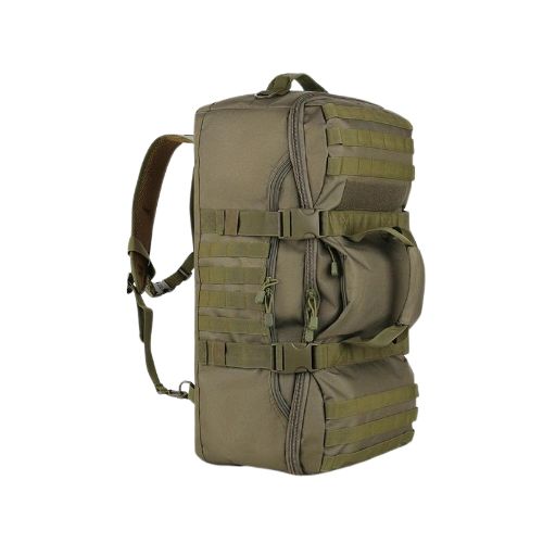 Bolso mochila 2 en 1 - 60 litros - Verde — Aventureros