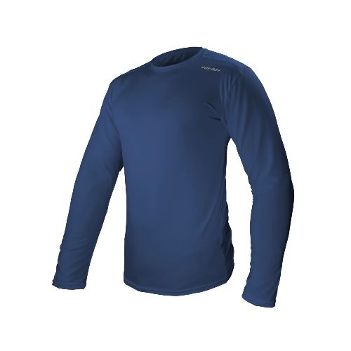 Camiseta térmica con protección UV 50+ - Azul — Aventureros