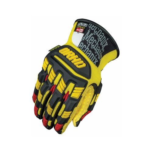 Guantes Mechanix repelentes al agua y al petroleo - Amarillo — Aventureros