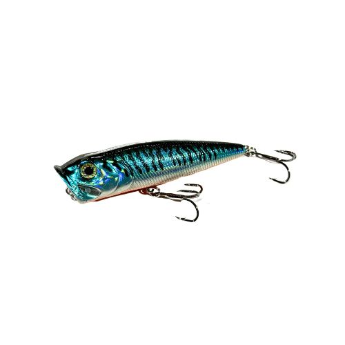 Señuelo Popper 15g 8.5cm - Go Fishing - Celeste — Aventureros