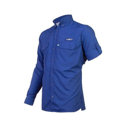 Camisa Antares con protección UV - King brasil - Azul — Aventureros