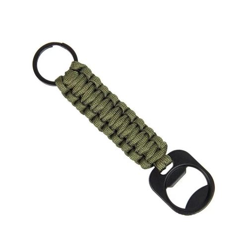 Llavero paracord con destapador - Verde — Aventureros