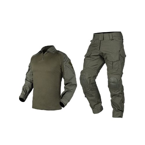 Equipo G3 COMBAT - Camisaco y pantalón - - Verde — Aventureros