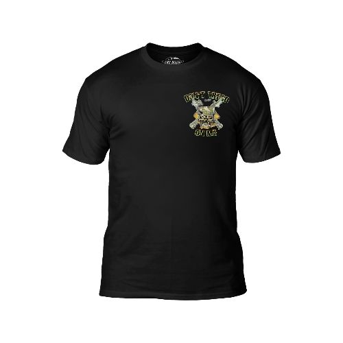 Remera con diseño militar - Black Ink - Don't Tread On Me — Aventureros