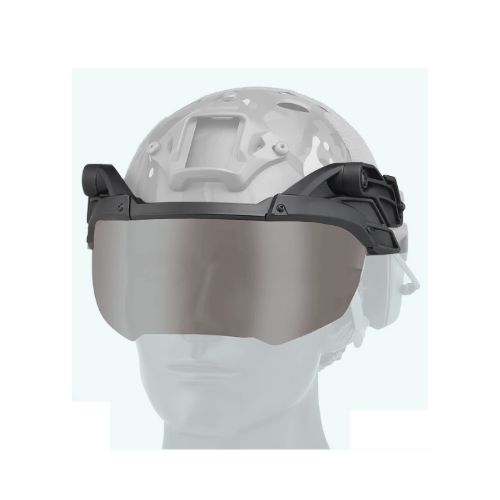 Gafas abatibles para casco FAST - Polarizado - Negro — Aventureros