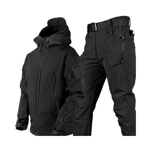 Equipo Swat Campera y pantalón en neopreno - Negro — Aventureros