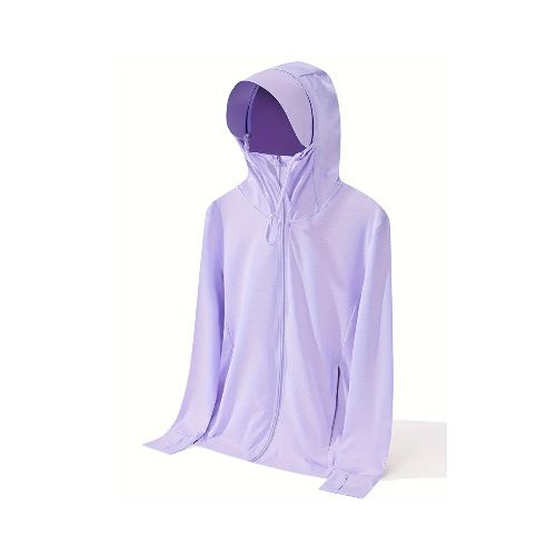 Campera con protección UV 50+ para dama - Lila — Aventureros