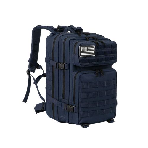 Mochila táctica 45 litros - Molle - Azul — Aventureros