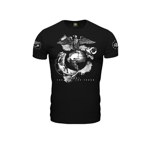 Remera manga corta Marines Corps — Aventureros