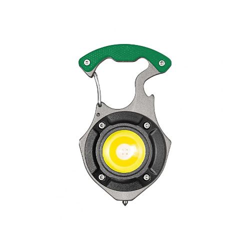 Mini linterna LED multifuncional 4 en 1 - Verde — Aventureros