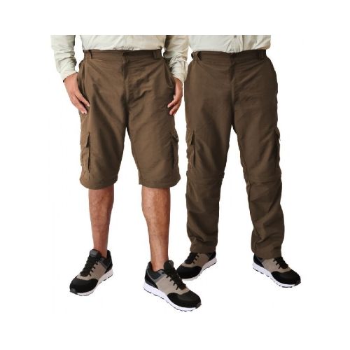 Pantalón bermuda Artemis con protección solar KING BRASIL - Caqui — Aventureros