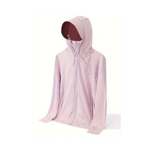 Campera con protección UV 50+ para dama - Rosa — Aventureros