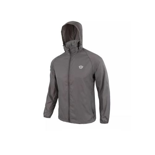 Campera de nylon súper liviana - Gris — Aventureros