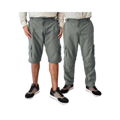 Pantalón bermuda Artemis con protección solar KING BRASIL - Verde claro — Aventureros