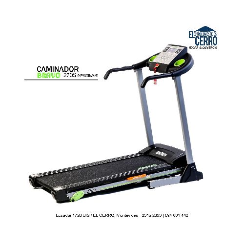 CAMINADOR BRAVO 270S | 10 KM/H - HASTA 100KG.