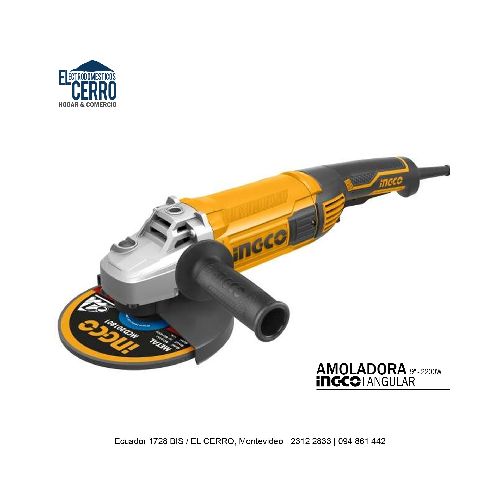 AMOLADORA INGCO ANGULAR AG220018 | 9 - 2200W