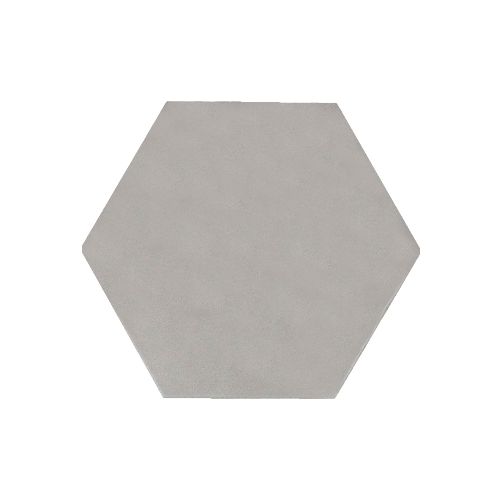 Porcelanato Hexagonal Gris Mate 19.8X22.8Cm Piso Pared — Acher Cerámicas