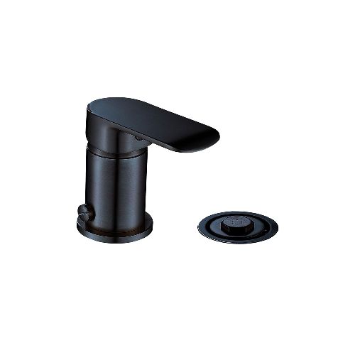 Griferia Monocomando De Bidet Negro Mate — Acher Cerámicas