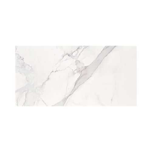 Porcelanato Marmolado Blanco Acetinato 62.5X125Cm Piso Pared — Acher Cerámicas