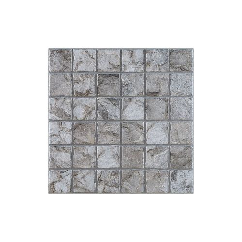 Porcelanato Gris Simil Adoquinado 61X61Cm Piso Exterior — Acher Cerámicas