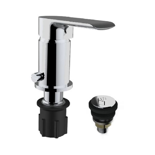 Acher Griferia De Bidet Monocomando Cromo Aqualia Alassio