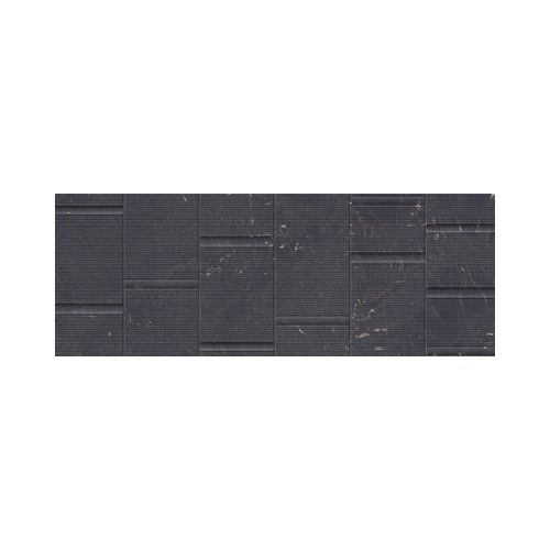 Porcelanato Negro Mate Marmolado Rectificado 45X120Cm Piso Pared — Acher Cerámicas