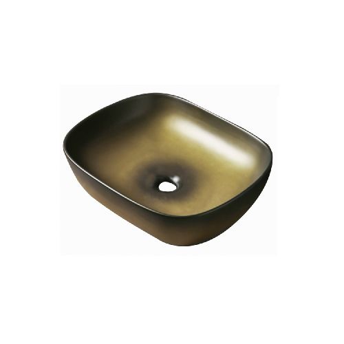 Bacha Semi Oval Brushed Brass - Orange Revestimientos