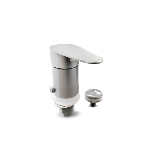 Grifería de bidet Monocomando con transferencia Celtic Gris Satinado  GC